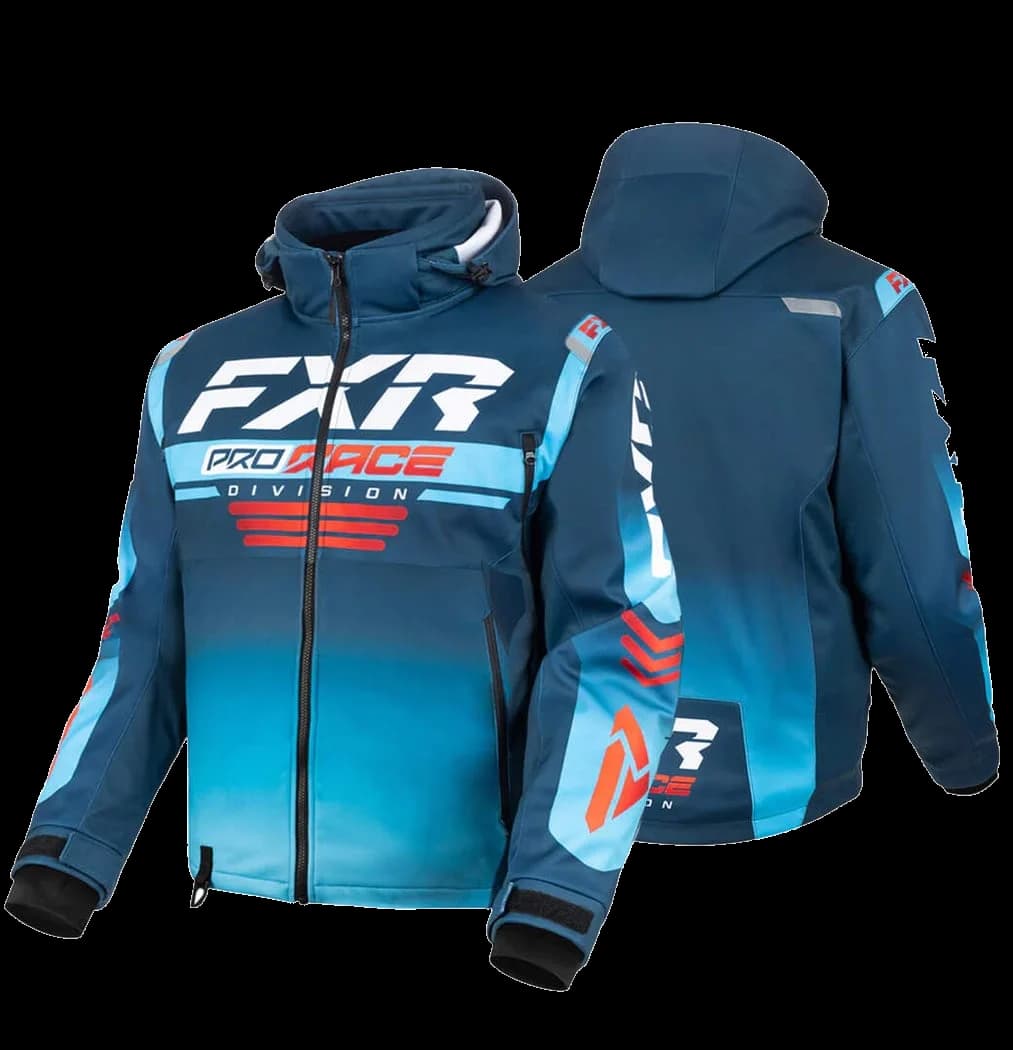 Куртка для снегохода FXR RRX №2 blue (текстиль)