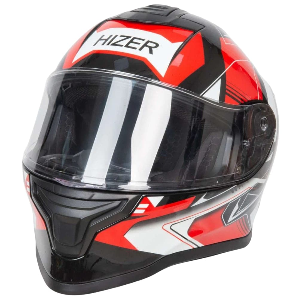 Шлем интеграл HIZER J5325 №2 red