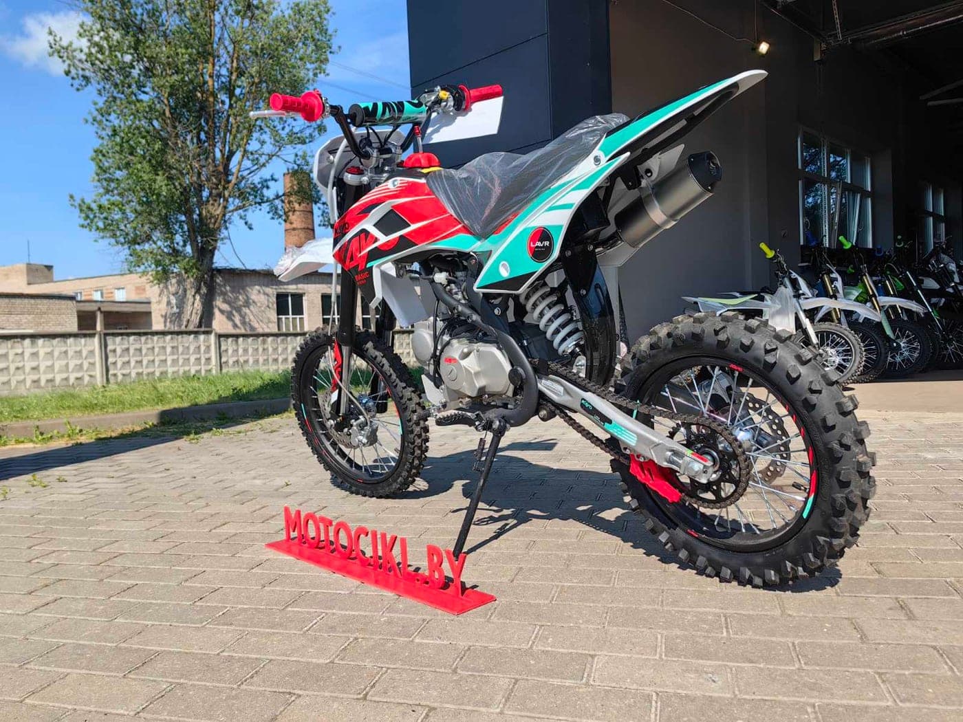 Питбайк KAYO Basic K125EM 17/14 KRZ, фото 4