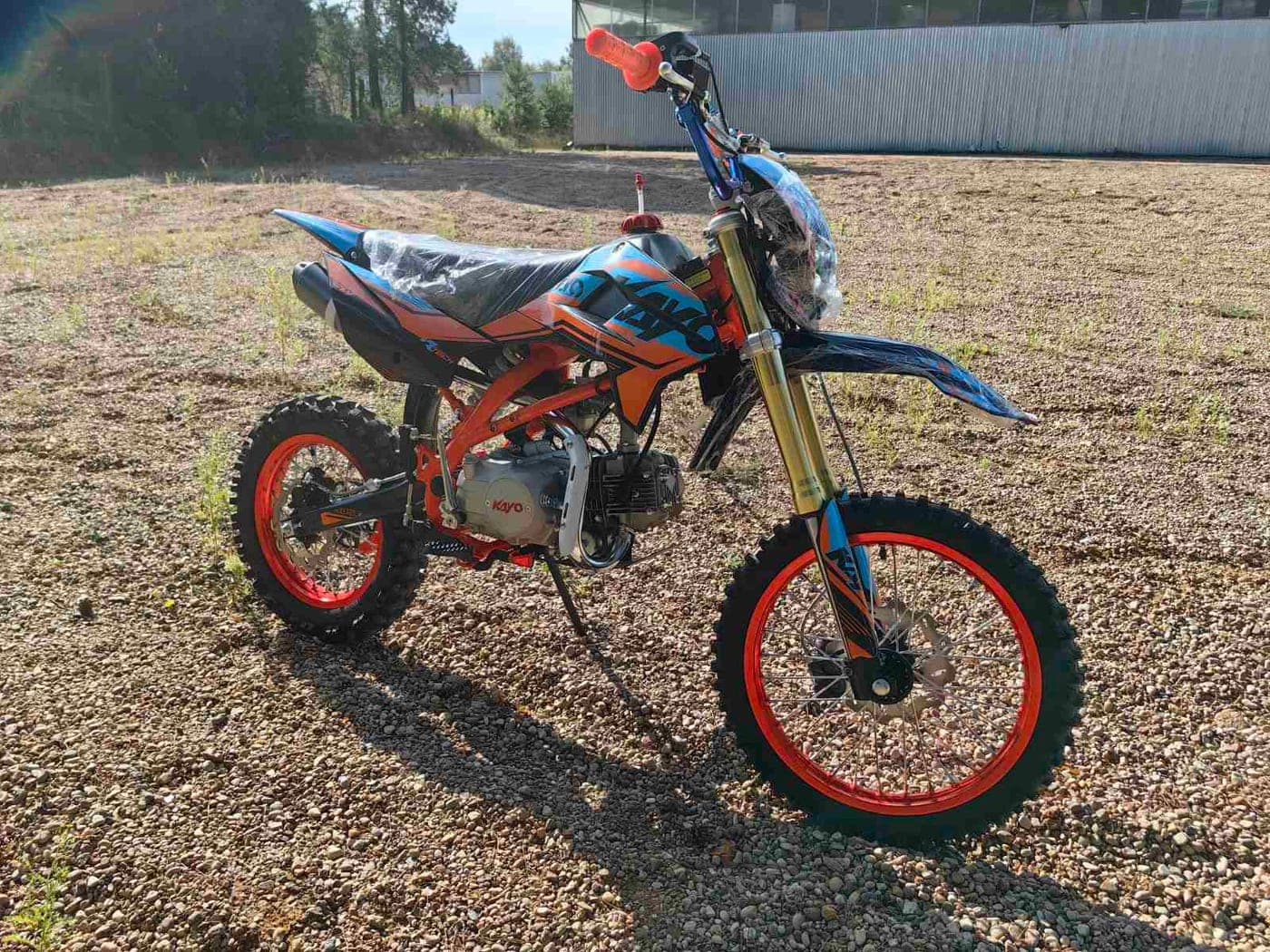 Питбайк KAYO Evolution K125EM 17/14 KRZ, фото 4