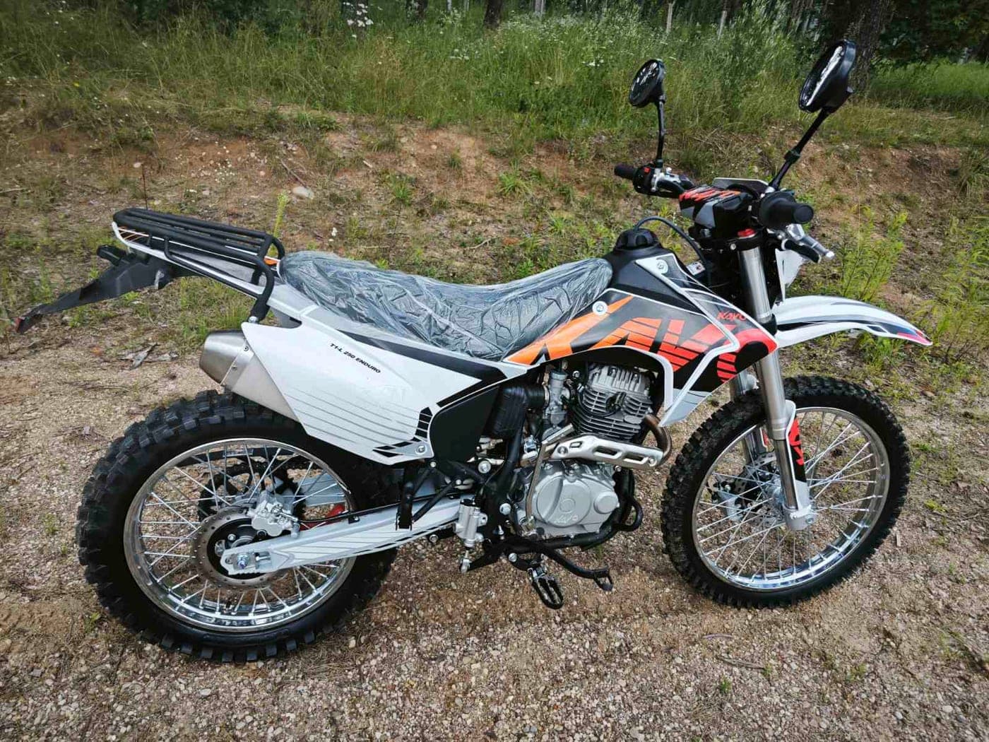 Мотоцикл KAYO T1-L 250 ENDURO (CB250G) с ЭПТС, фото 3