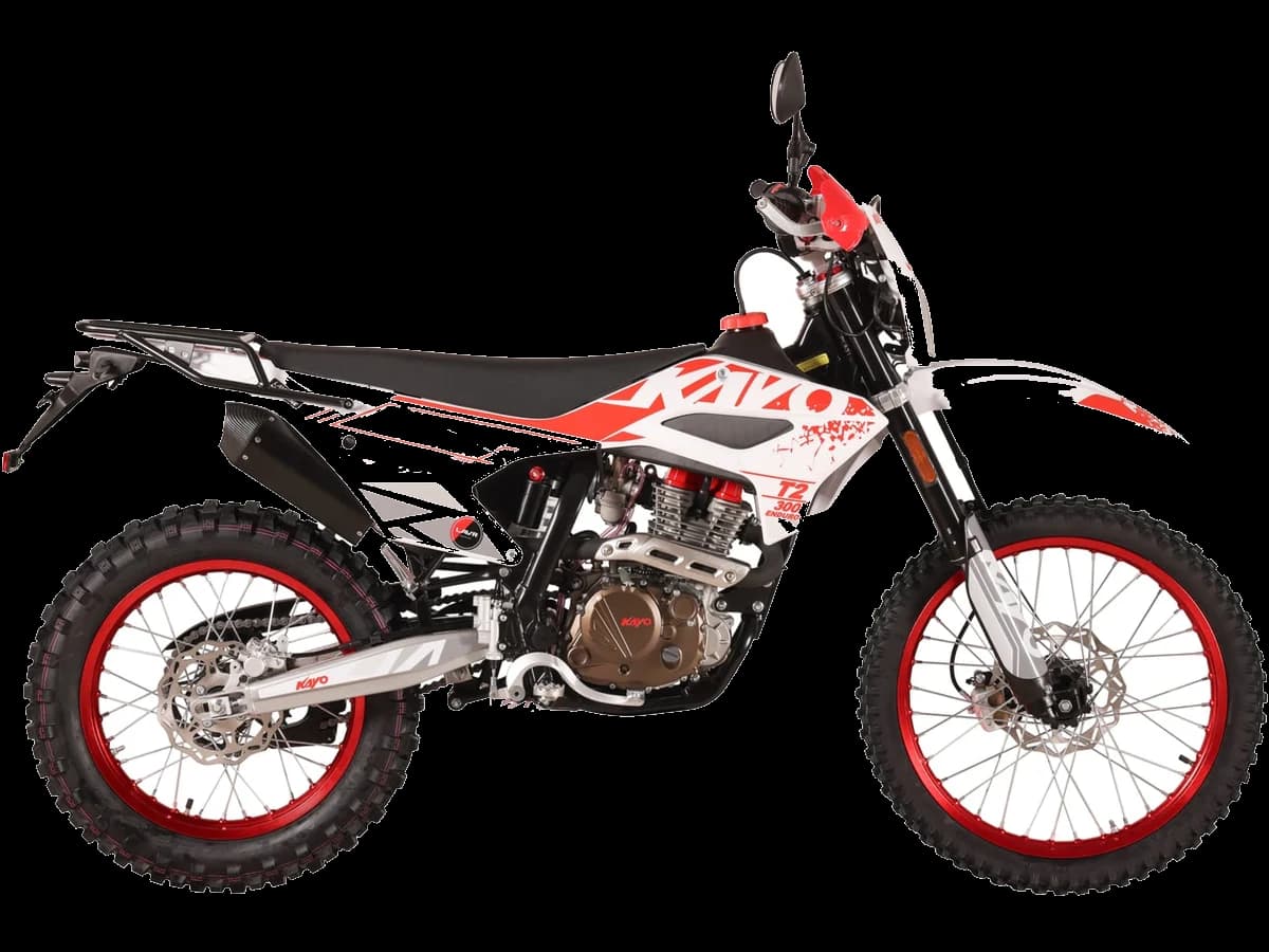 Мотоцикл KAYO T2-L 300 ENDURO (CB300F) 21/18 с ЭПТС