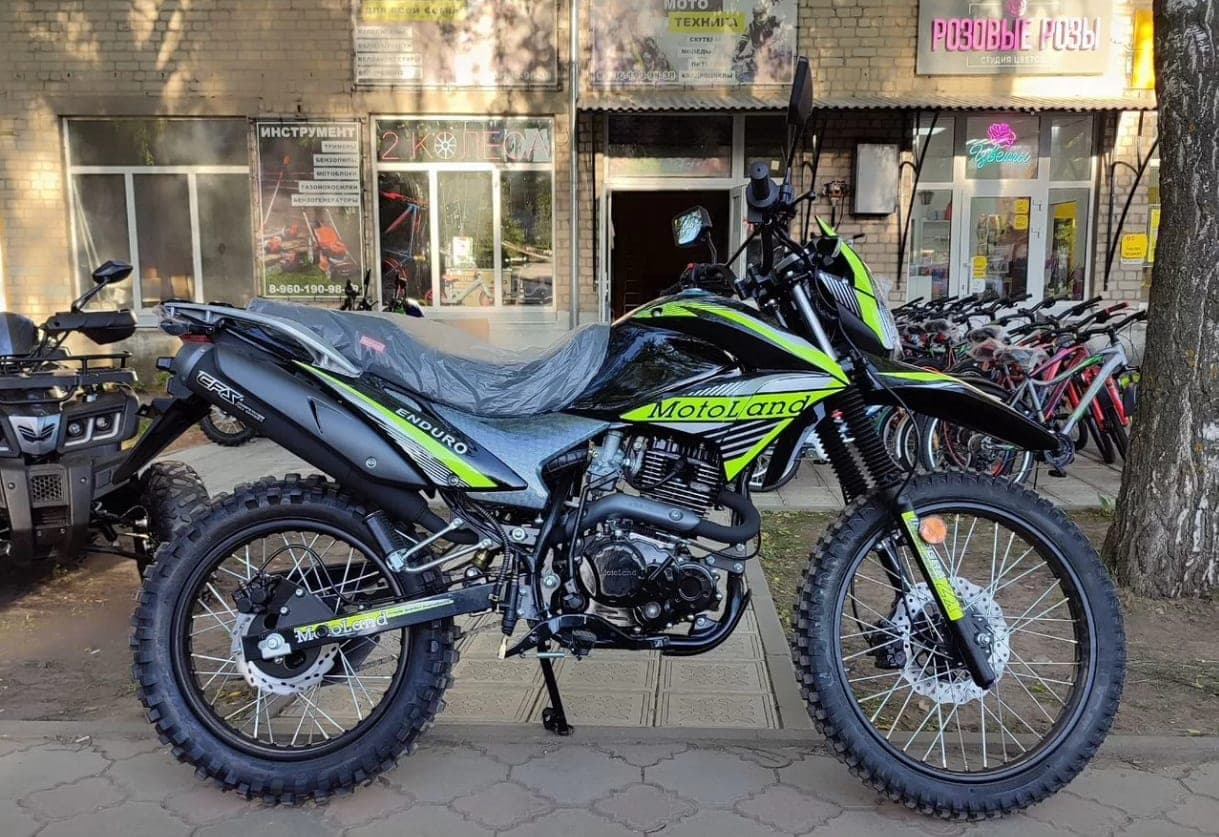 Мотоцикл Motoland 250 ENDURO LT (XF250-B) NEON, фото 2