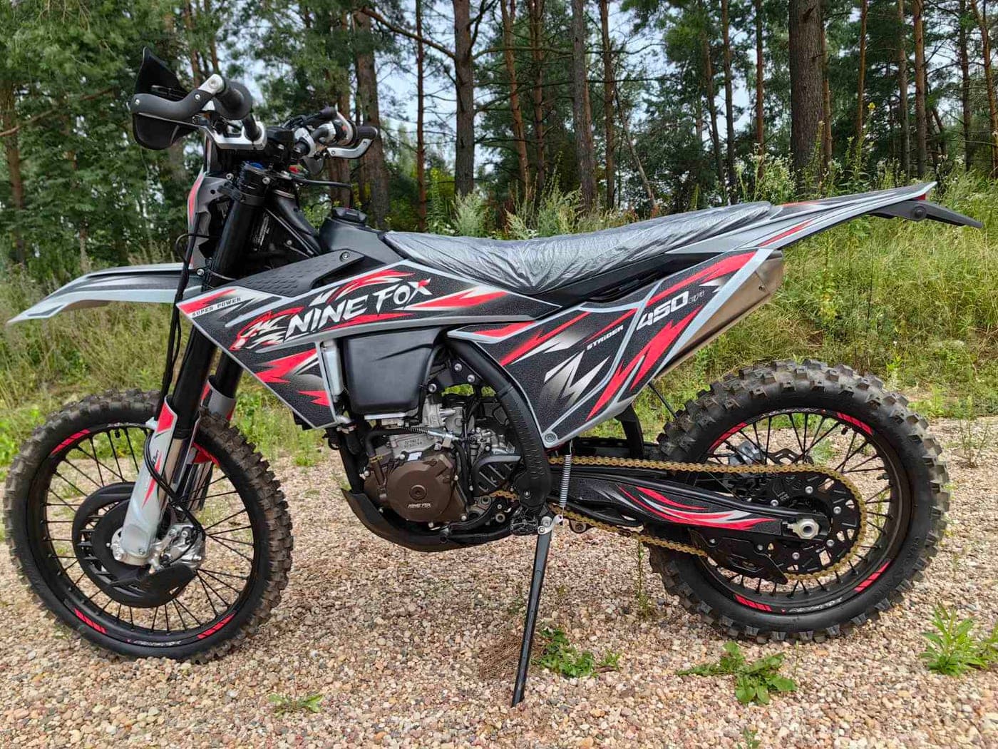 Мотоцикл Кросс Nine Fox Strider 450 efi 4 клап., фото 3