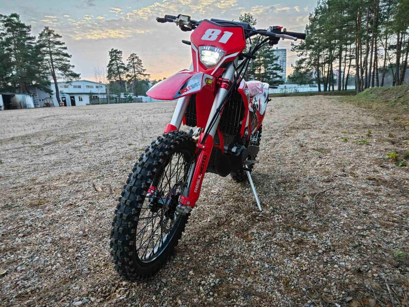 Мотоцикл Regulmoto Holeshot Red Edition (4 valves), фото 4