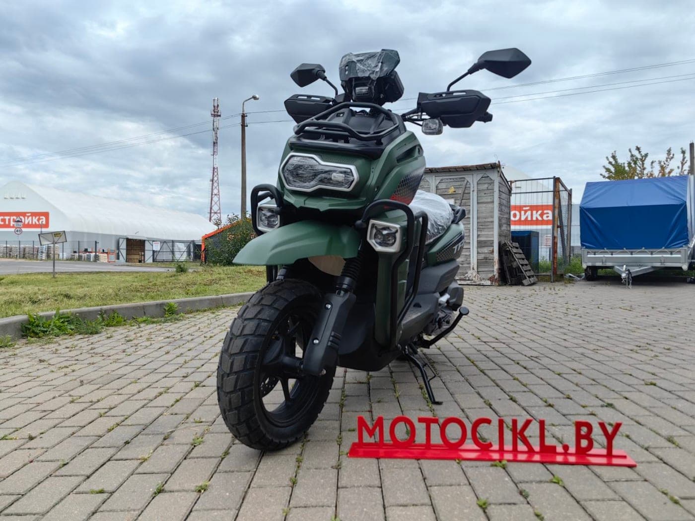 Скутер SPRMOTORS Tank Restyling T8-50E, фото 4