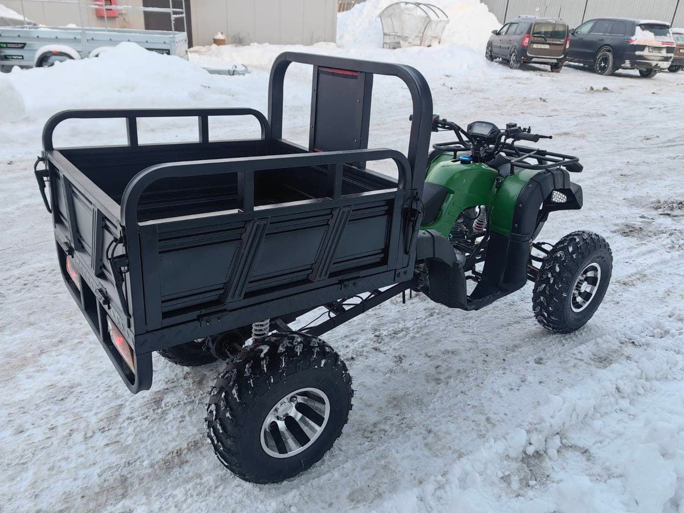 Квадроцикл грузовой ATV Storm Panther с ПСМ